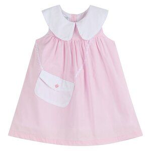 Lil Cactus Girl's Pink Purse Pocket Dress Size 6 NEW